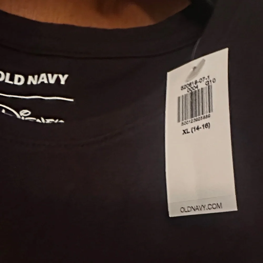 Old Navy Black and Orange Halloween Tee
